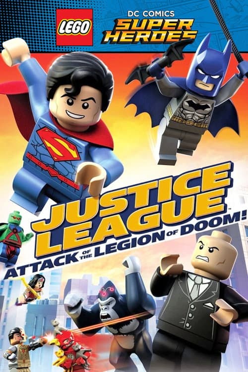 LEGO DC Comics Super Heroes: Justice League - Attack of the Legion of Doom! afişi