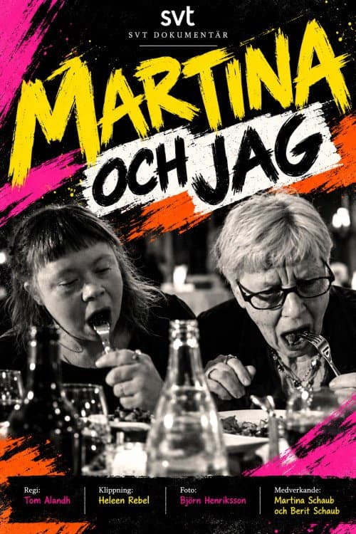 Martina och jag afişi