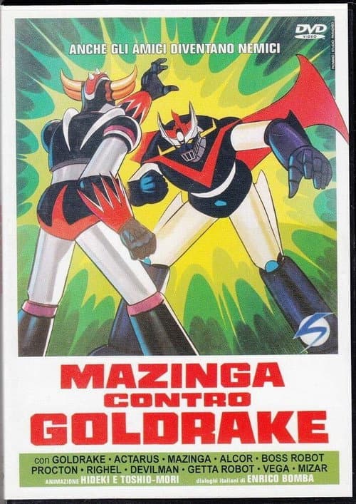 Mazinga contro Goldrake afişi