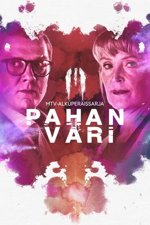 Pahan väri afişi
