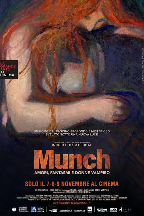 Munch - Amori, fantasmi e donne vampiro afişi