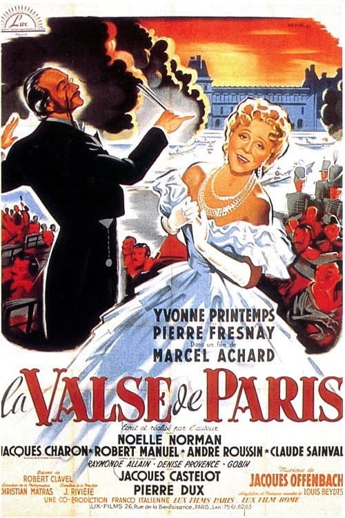 La Valse de Paris afişi