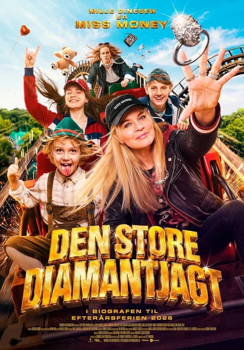 Den store diamantjagt afişi