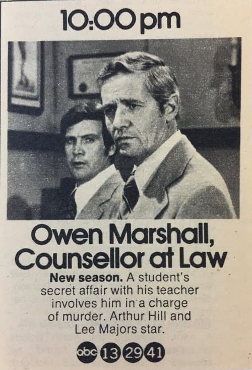 Owen Marshall: Counselor at Law afişi