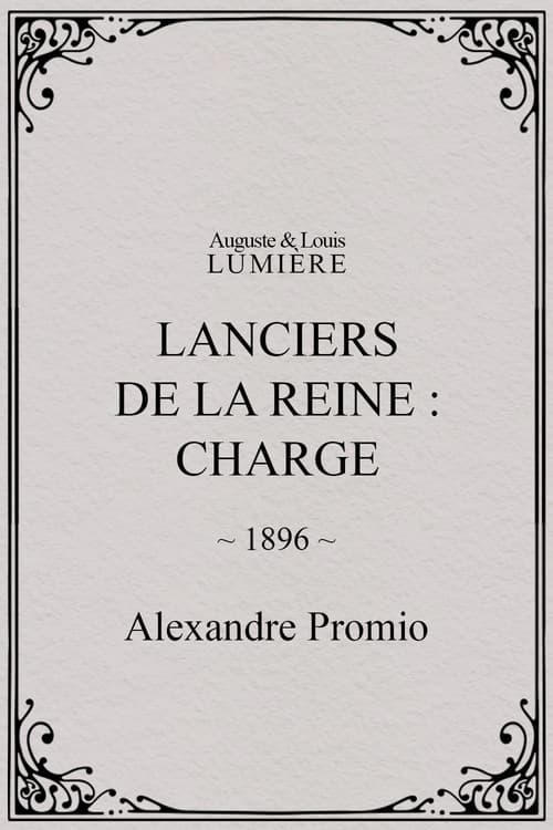 Lanciers de la reine, charge afişi