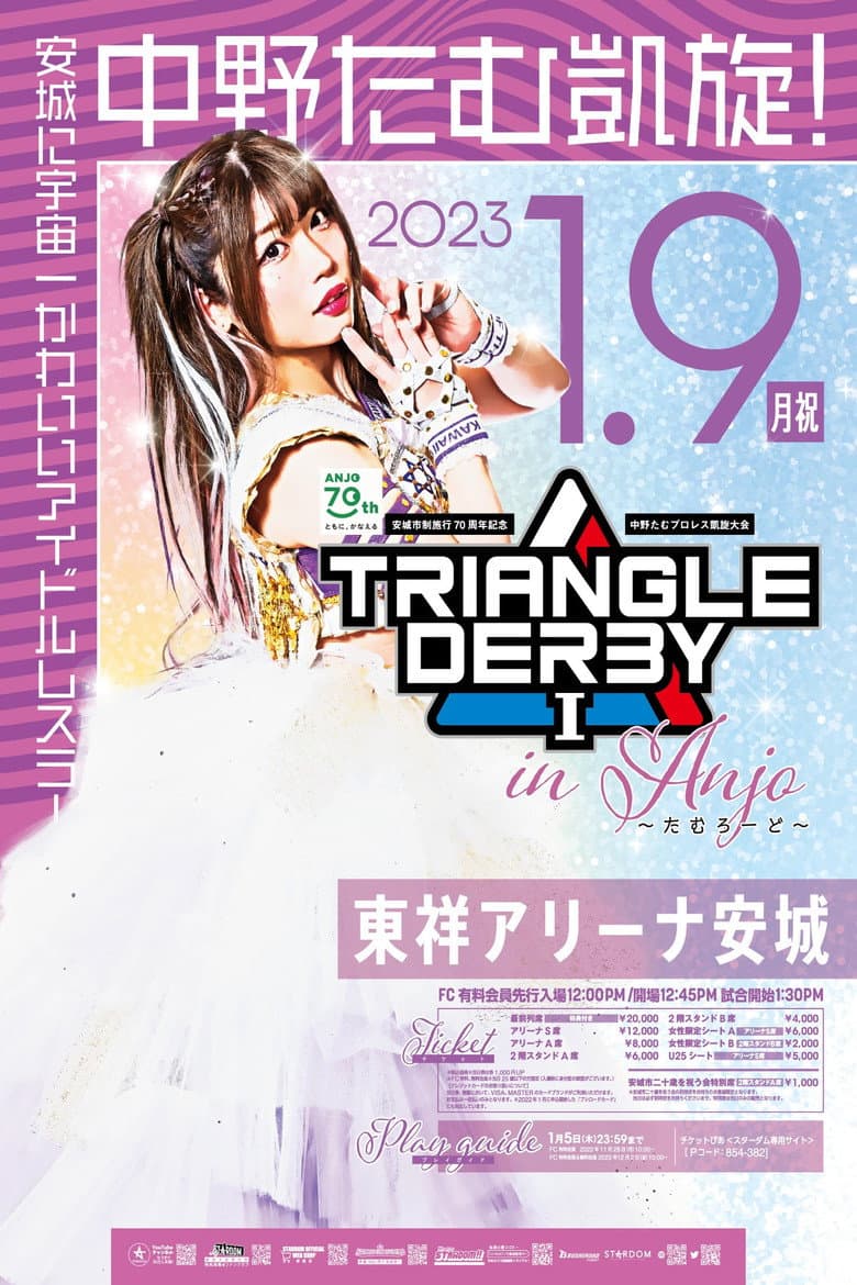 安城市制施行70周年記念/TRIANGLE DERBY Ⅰ in Anjo~たむろーど~