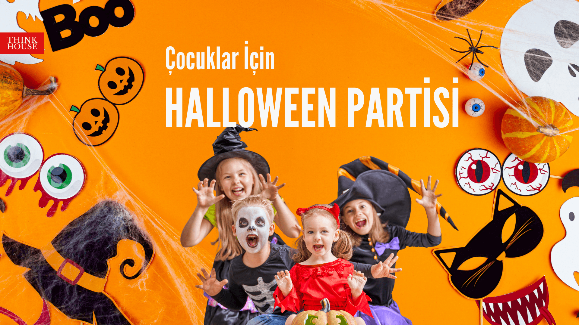 Çocuklar İçin Kostümlü Halloween Partisi (5-11 Yaş)