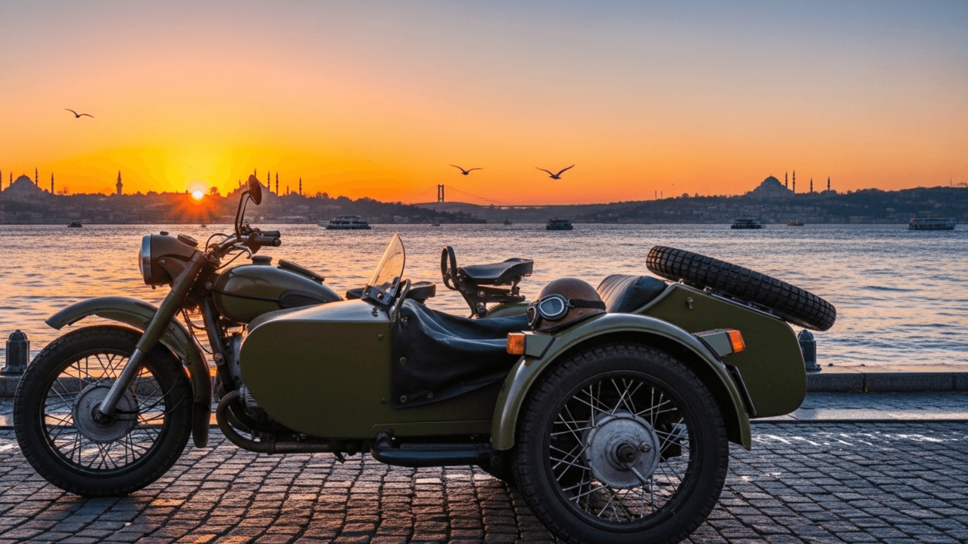 İstanbul Sidecar Macerası - Sabah Turu