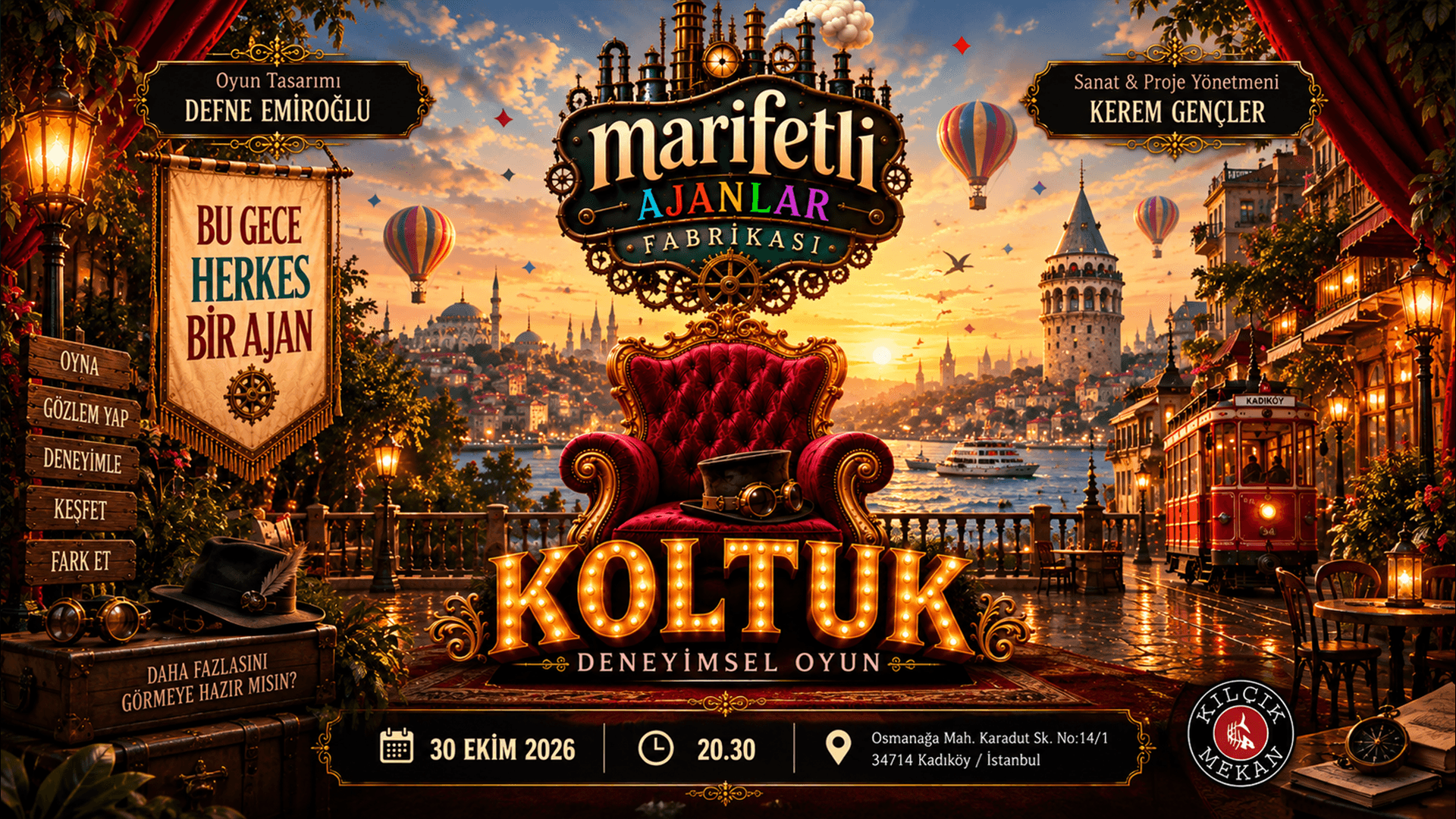 Koltuk - Deneyimsel Oyun
