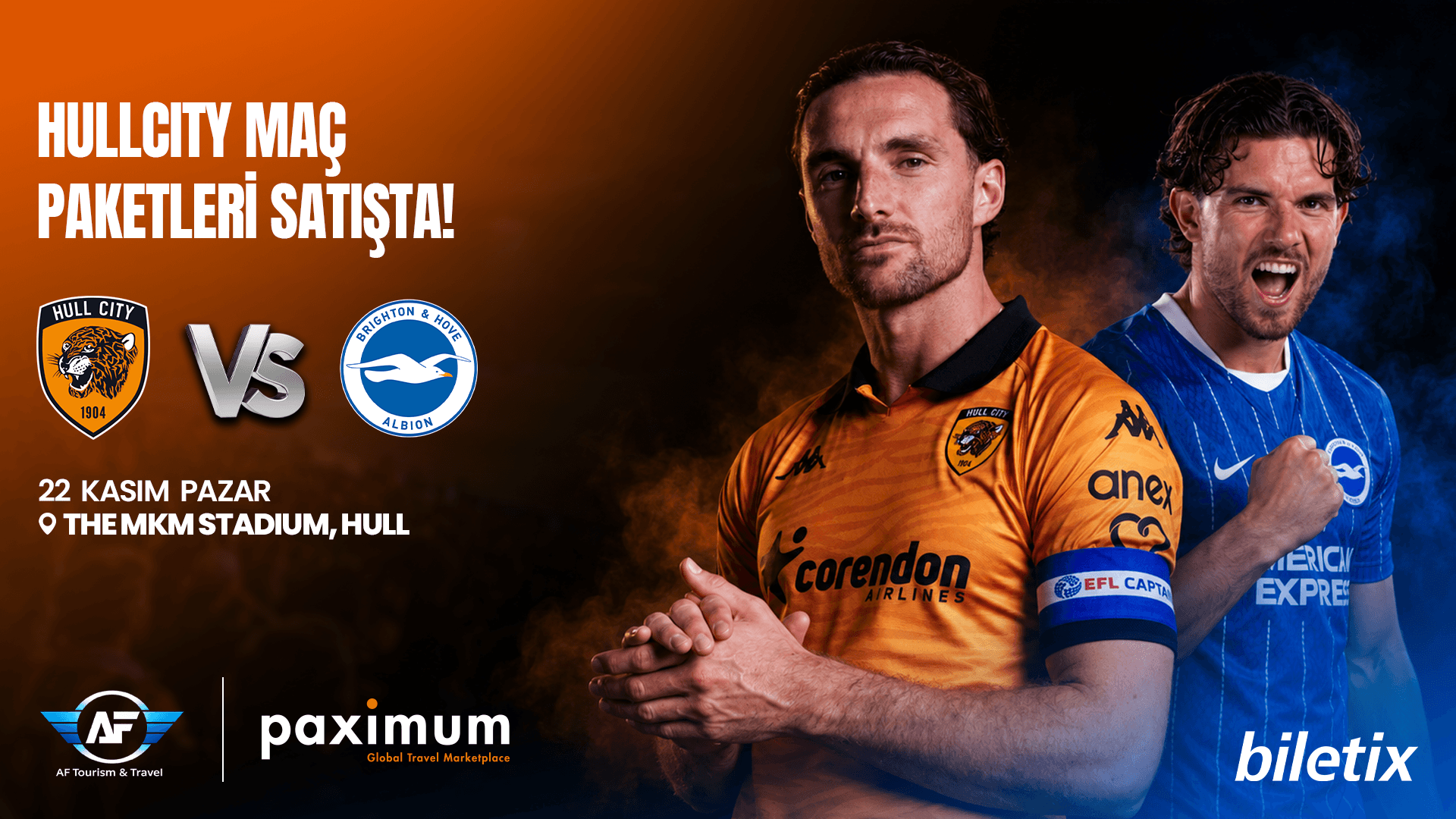 Hull City - Brighton Maç Paketi