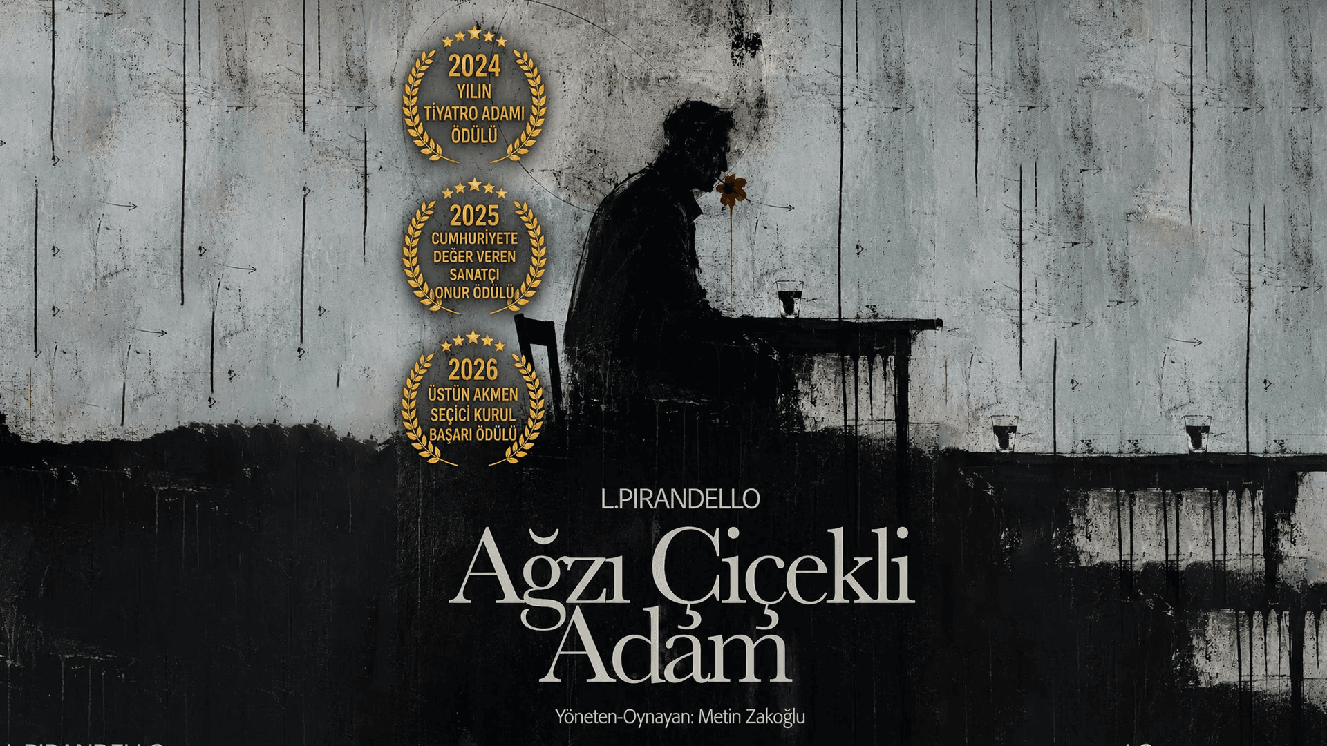 Ağzı Çiçekli Adam