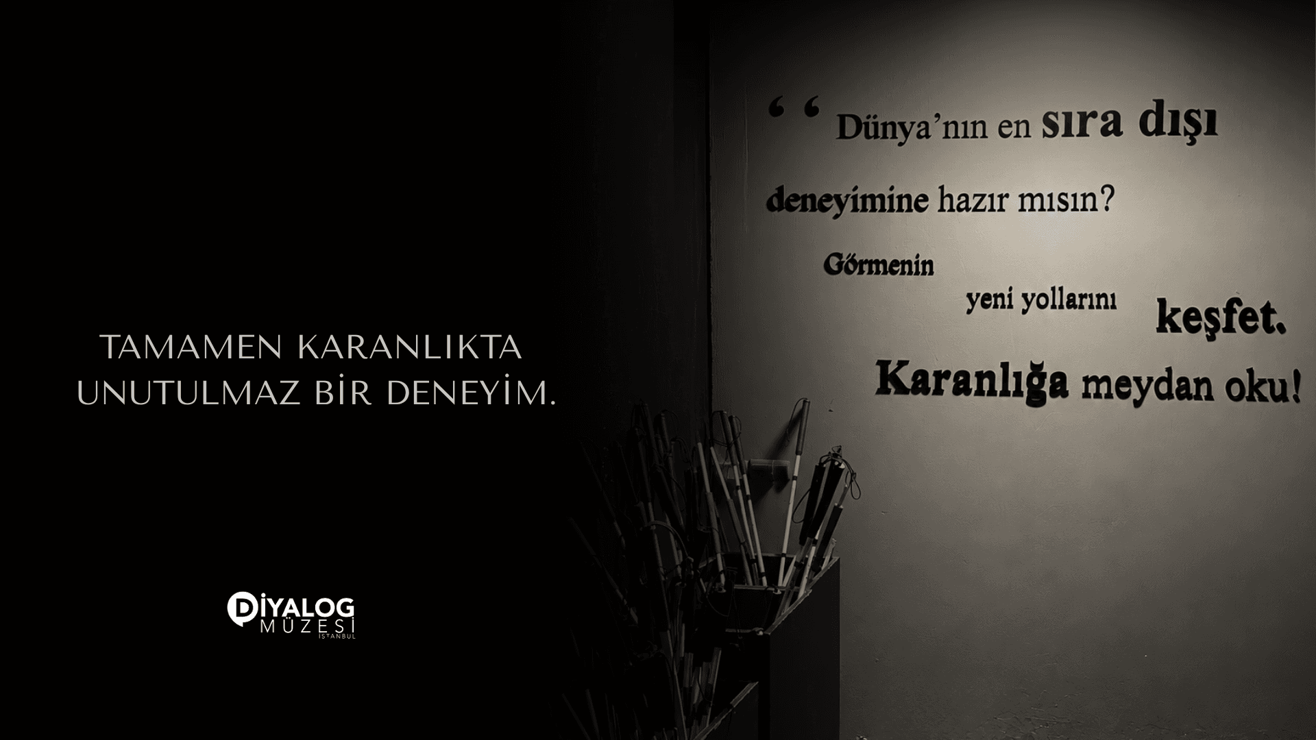 İstanbul Diyalog Müzesi | Karanlık Deneyimi