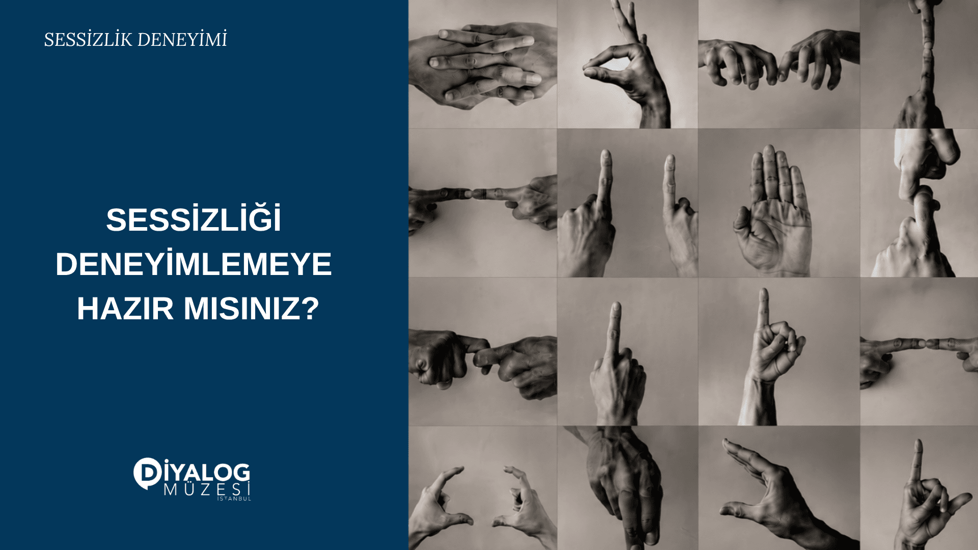 İstanbul Diyalog Müzesi | Sessizlik Deneyimi