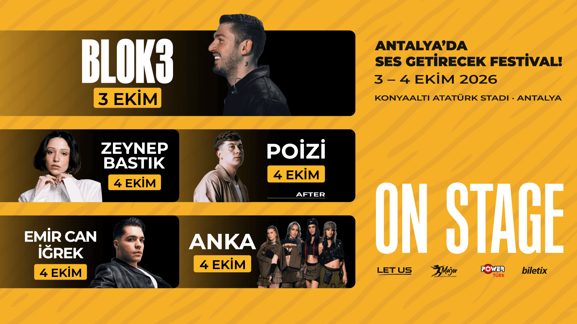 On Stage Antalya Kombine